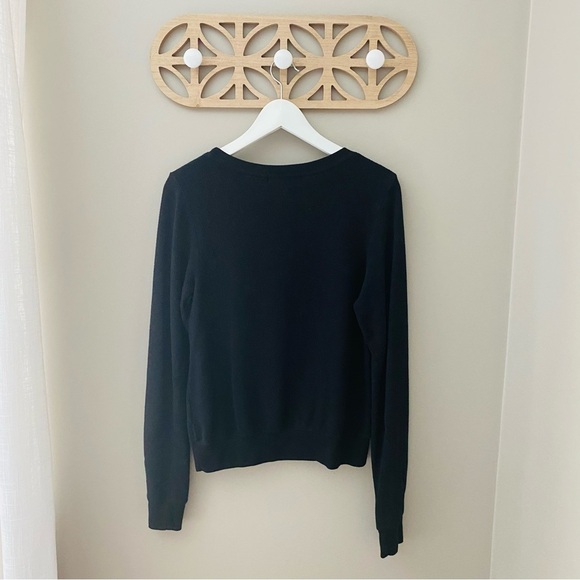 Wildfox Pullover Sweater Black Sz XS - Picture 5 of 9
